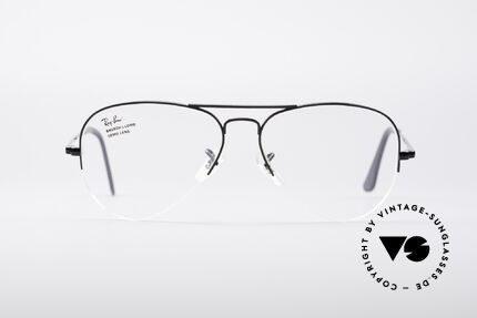 Ray Ban Aviator Half Rimless 80's Frame, very rare 'Nylor Edition' (semi rimless frame), Made for Men and Women