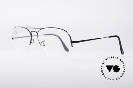 Ray Ban Aviator Half Rimless 80's Frame, high-standard manufacturing by B&L, U.S.A., Made for Men and Women