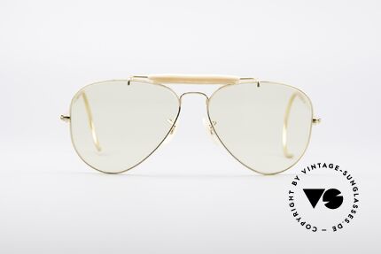 Ray Ban Outdoorsman Sport Changeable Automatic Lenses, the sunglass classic par excellence in 58mm size, Made for Men and Women