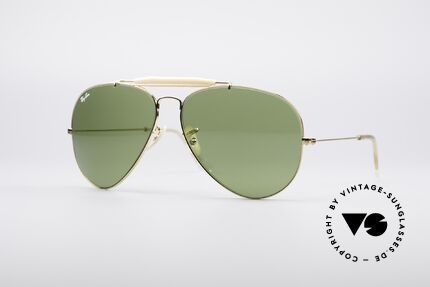Ray Ban Outdoorsman II B&L USA Shades 80's Vintage, the classic Ray Ban USA sunglasses par excellence, Made for Men