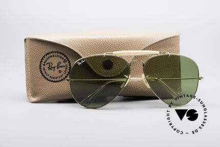 Ray Ban Outdoorsman II B&L USA Shades 80's Vintage, 2nd hand, but absolutely mint (like new) with case, Made for Men