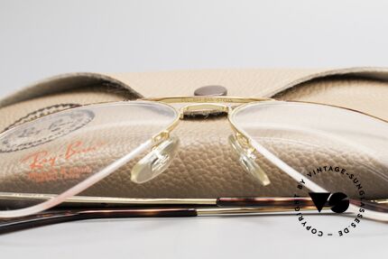 Ray ban aviator half frame hot sale