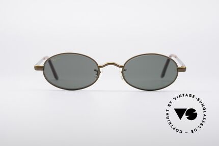 Ray Ban Sidestreet Metal 2 Oval Shades, oval Ray-Ban unisex sunglasses by B&L from 1996/97, Made for Men and Women