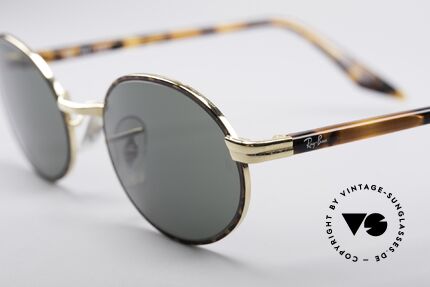 Ray Ban Sidestreet Oval Diner Shades, legendary B&L mineral lenses (100% UV protection), Made for Men and Women