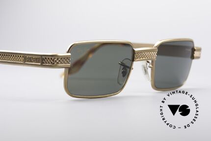 Ray Ban Undercurrent Metal Gold Rectangle, NO RETRO sunglasses, but an old ORIGINAL from 1998, Made for Men and Women