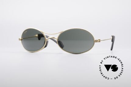 Ray Ban Orbs 9 Base Oval Oval B&L USA Sports Shades, original vintage sunglasses from the late 1990's, USA, Made for Men
