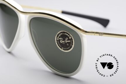 Ray Ban Olympian Series B&L USA Shades, acetate rings and metal parts are screwed together, Made for Men and Women