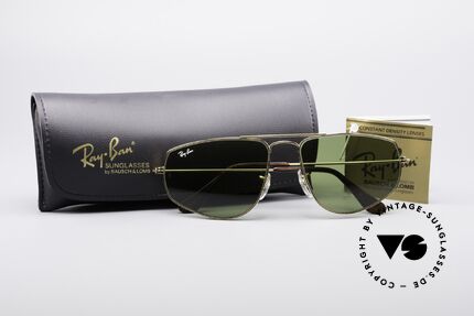 Ray Ban Fashion Metal Style 3 USA B&L, NO retro sunglasses, but a vintage USA original !!, Made for Men