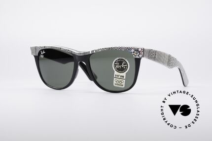 Ray Ban Wayfarer II Olympic Games Mexico 1968, limited Bausch&Lomb vintage Wayfarer sunglasses, Made for Men and Women