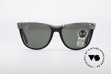 Ray Ban Wayfarer II Olympic Games Mexico 1968, rare Olympia Series - sports edition 'Mexico City 68', Made for Men and Women