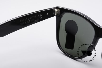 Ray Ban Wayfarer II Olympic Games Mexico 1968, TINY scratch on the right lens (reduced to 269 Euro), Made for Men and Women