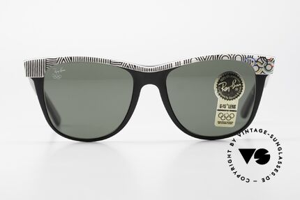 Ray Ban Wayfarer II Collector Sunglasses Sport, rare Olympia Series - sports edition 'Mexico City 68', Made for Men and Women