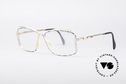 Cazal 264 No Retro True Vintage Frame, vivid shapes and great glossy pattern; fancy & unique, Made for Women