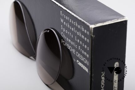 Porsche 5628 Lenses 80's Lenses Folding Shades, brown-gradient plastic lenses (100% UV protection), Made for Men and Women