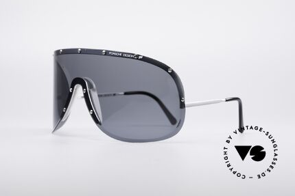 Porsche 5620 Old Yoko Ono Shades Silver, worn by Yoko Ono ("Rolling Stone" magazine cover, 1981), Made for Men and Women