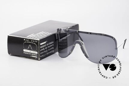 Porsche 5620 Old Yoko Ono Shades Silver, original unworn 1980's rarity (comes with orig. packing), Made for Men and Women