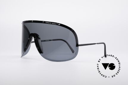 Porsche 5620 80's Yoko Ono Shades Black, worn by Yoko Ono ("Rolling Stone" magazine cover, 1981), Made for Men and Women