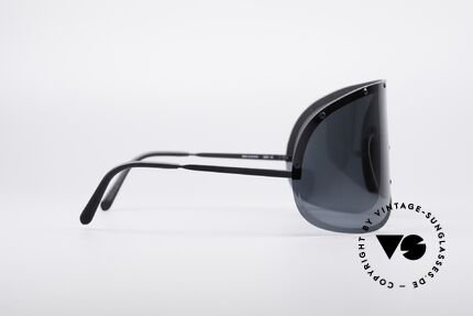 Porsche 5620 80's Yoko Ono Shades Black, thus, worldwide well-known as original 'Yoko Ono shades', Made for Men and Women