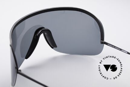 Porsche 5620 80's Yoko Ono Shades Black, originally produced as 'sports glasses' (polarized shades), Made for Men and Women