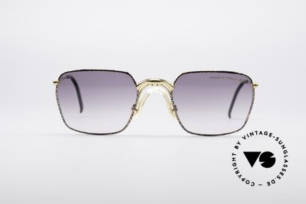 Porsche 5641 Square Vintage Shades, square metal frame with interesting pattern; see pics!, Made for Men