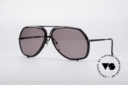 Porsche 5637 Military Style 80's Shades, sporty inventive 80's sunglasses by PORSCHE CARRERA, Made for Men