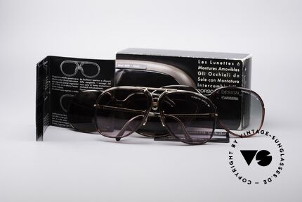 Porsche 3 in 1 Small 5631 + 5632 + 5633, NO RETRO SHADES, but an authentic 80s original, Made for Women