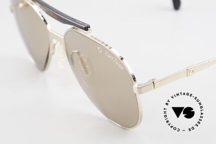 Zeiss 9931 Premium Vintage Sunglasses, stable metal frame with costly engraving; high-class, Made for Men