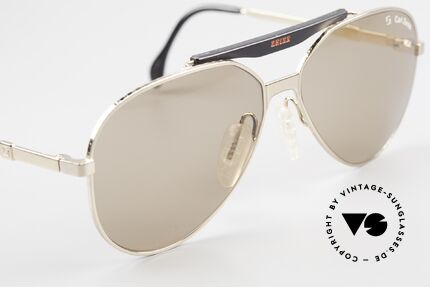 Zeiss 9931 Premium Vintage Sunglasses, flexible spring hinges for a perfect wearing comfort, Made for Men