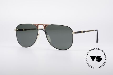 Zeiss 9928 Adjustable Temple Length, elaborate vintage sunglasses by famous Zeiss, Germany, Made for Men