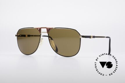 Zeiss 9928 Adjustable Temple Length, elaborate vintage sunglasses by famous Zeiss, Germany, Made for Men