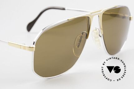 Zeiss 5871 80's Men's Quality Sunglasses, anti-slip nose pads and tips for a top wearing comfort, Made for Men