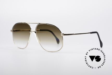 Zeiss 5906 80's Quality Shades, high-end mineral lenses with brown-gradient tint, Made for Men