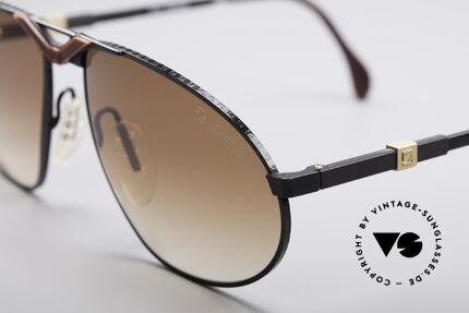 Zeiss 9929 Old 80's Competition Series, with interchangeable temples for an individual fitting, Made for Men