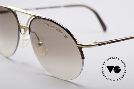 Porsche 5669 Classic Vintage Shades, unworn original, small size 54°15, with Porsche case, Made for Men