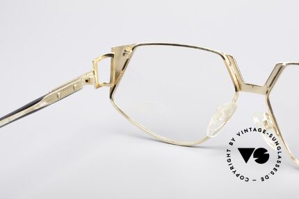 Cazal 238 Cateye Vintage Glasses, demo lenses can be replaced with optical (sun)lenses, Made for Women