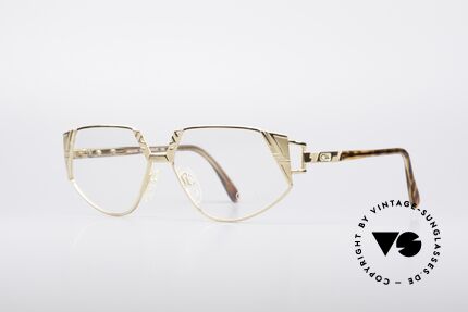 Cazal 238 Cateye Vintage Glasses, brilliant combination of forms, pattern & materials, Made for Women