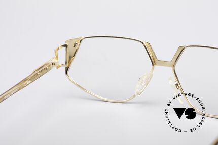 Cazal 238 Cateye Vintage Glasses, demo lenses can be replaced with optical (sun)lenses, Made for Women
