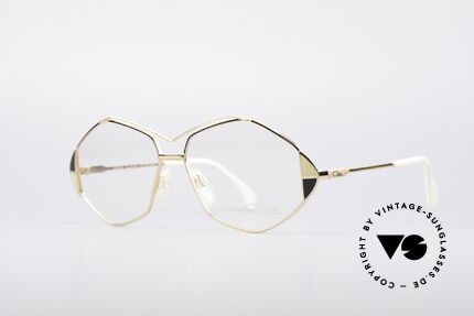 Cazal 233 True Vintage No Retro Specs, great frame design with elaborate color accents, Made for Women