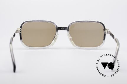 Metzler AB Gold Filled 60's Frame, professional refurbished with brown sun lenses; 100% UV, Made for Men