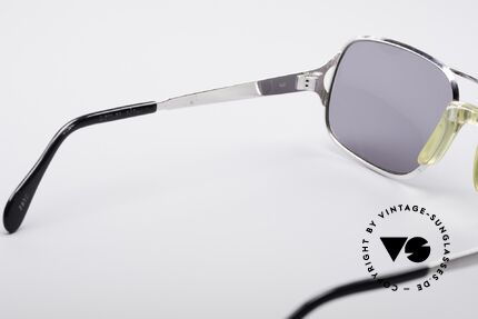 Metzler 7610 Old School Sunglasses, professional refurbished with gray sun lenses; 100% UV, Made for Men