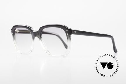 Metzler 449 1970's Original Nerd Glasses, massive frame, top craftsmanship; medium size 130mm, Made for Men
