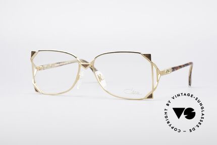 Cazal 236 1980's West Germany Frame, feminine Cazal designer eyeglasses from app. 1988, Made for Women