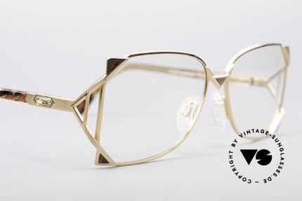 Cazal 236 1980's West Germany Frame, demo lenses should be replaced with optical lenses, Made for Women