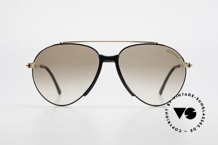 Boeing 5734 Old Glasses 80s Aviator Shades, 'The Boeing Collection by Carrera' in small size 56/15, Made for Men and Women