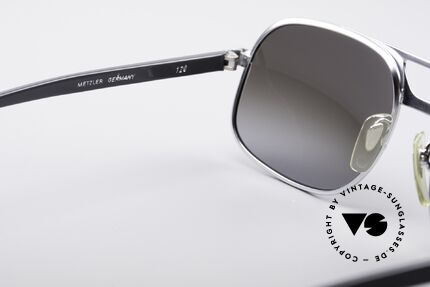 Metzler 7616 80's Men's Sunglasses, the metal frame also fits optical lenses (prescriptions), Made for Men
