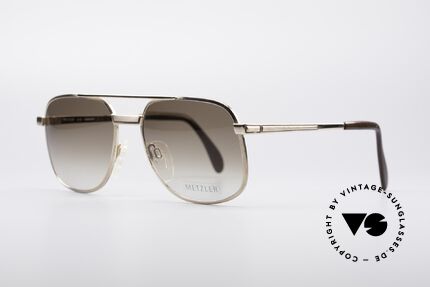 Metzler 7941 80's Old School Shades, former chancellor Helmut Kohl wore a similar model, Made for Men