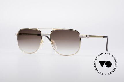 Metzler 7529 80's Titan Luxury Frame, very elegant Metzler 1980's sunglasses for men, Made for Men