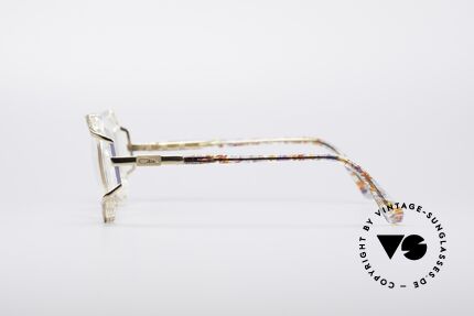 Cazal 355 Spectacular Vintage Glasses, color name: multicolor shaded / crystal / gray / gold, Made for Women