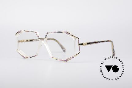 Cazal 355 Spectacular Vintage Glasses, terrific frame pattern by CAri ZALloni (check the pics!), Made for Women