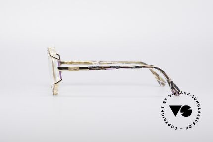 Cazal 355 Spectacular Vintage Glasses, color description: garnet olive fuchsia / crystal / gold, Made for Women